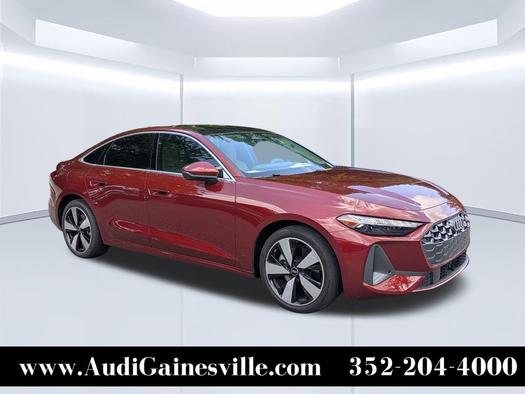 Grenadine Red Metallic 2025 Audi A5 quattro Premium Plus Sedan Sedan All-Wheel Drive 7-Speed Automatic