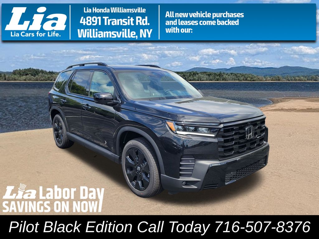 Crystal Black Pearl 2026 Honda Pilot SUV / Crossover All-Wheel Drive Automatic