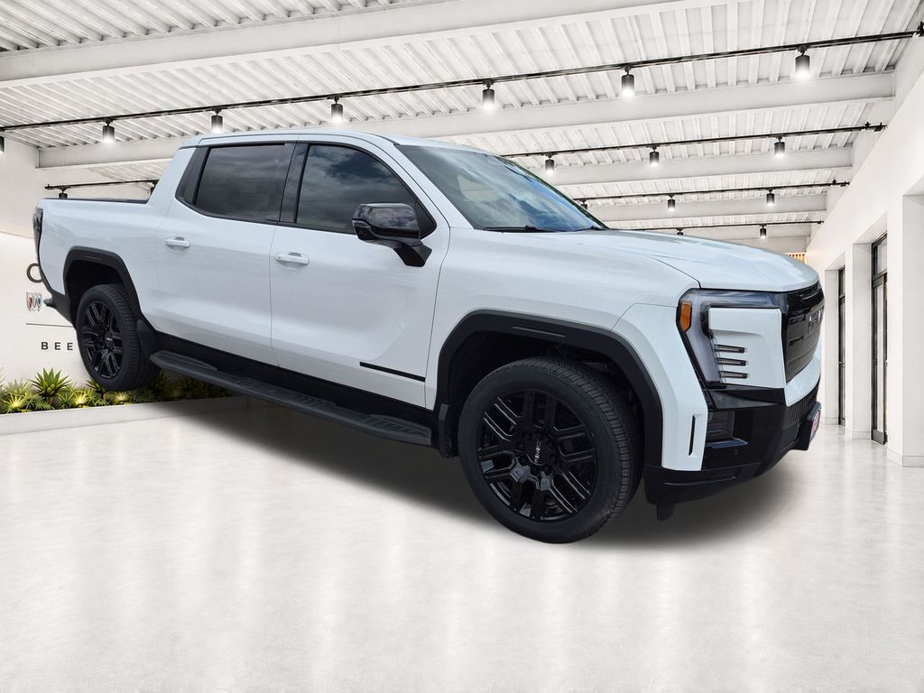 Summit White 2026 GMC Sierra EV Pickup Truck All-Wheel Drive 1-Speed Automatic