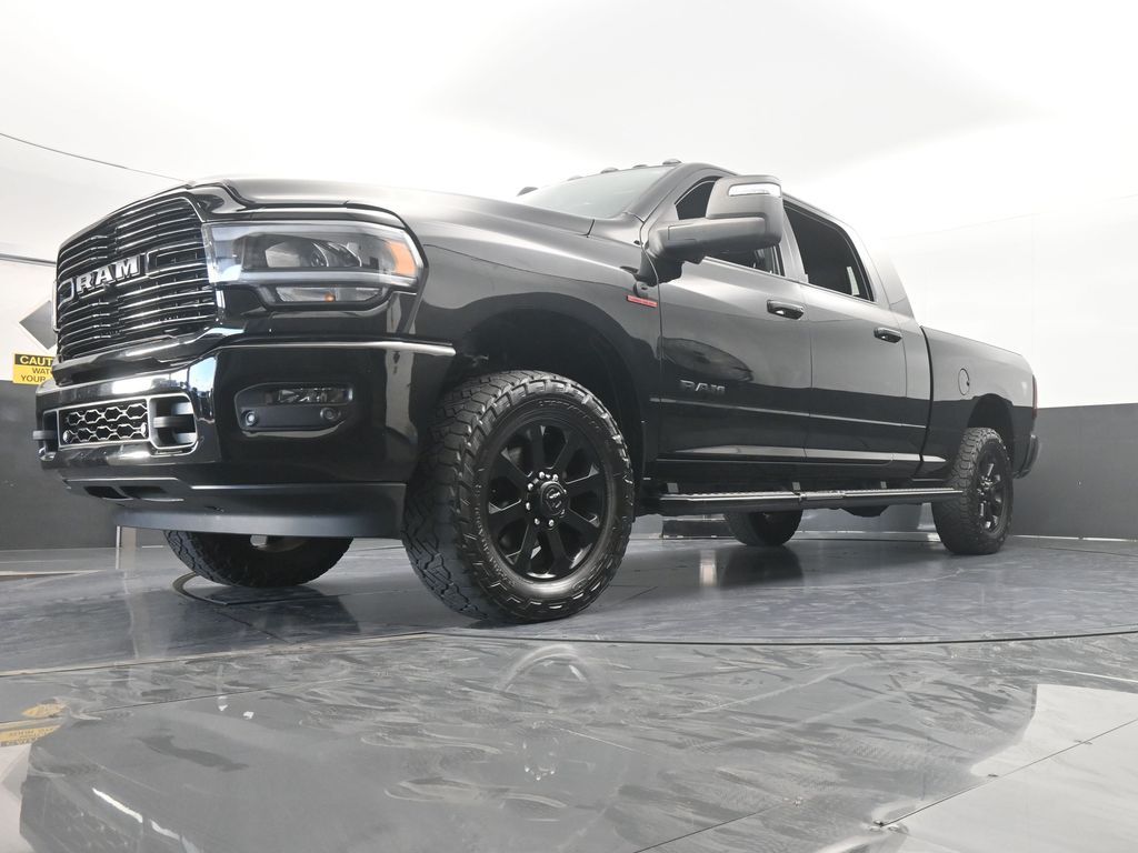 Used 2024 Diamond Black Crystal Pearlcoat Ram Laramie image 70