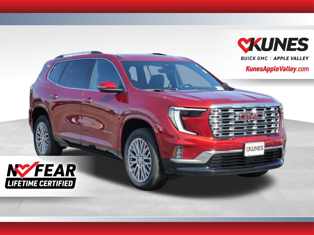 Volcanic Red Tintcoat 2026 GMC Acadia SUV / Crossover Four-Wheel Drive 8-Speed Automatic