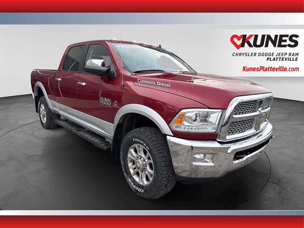 Deep Cherry Red Crystal Pearlcoat 2014 RAM 2500 Pickup Truck Four-Wheel Drive 6-Speed Automatic