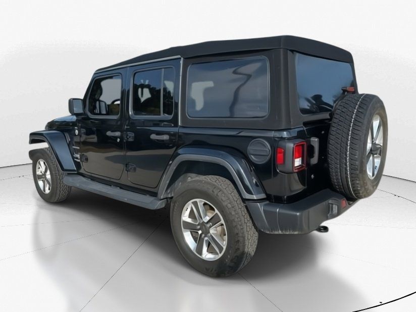 2020 Black Clearcoat Jeep Wrangler Unlimited Unlimited Sahara 4X4 SUV