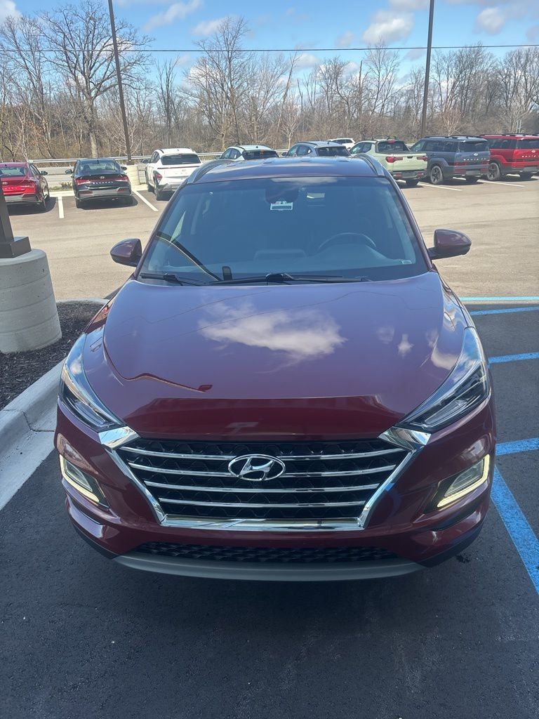 Gemstone Red 2019 Hyundai Tucson Limited AWD SUV / Crossover All-Wheel Drive 6-Speed Automatic