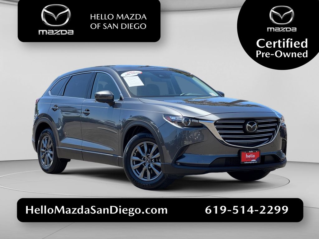 Machine Gray Metallic 2023 Mazda CX-9 SUV / Crossover All-Wheel Drive 6-Speed Automatic