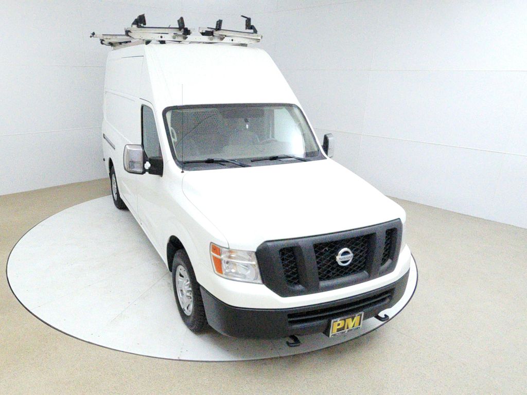 Glacier White 2018 Nissan NV Cargo 3500 HD SV Van Rear-Wheel Drive 7-Speed Automatic