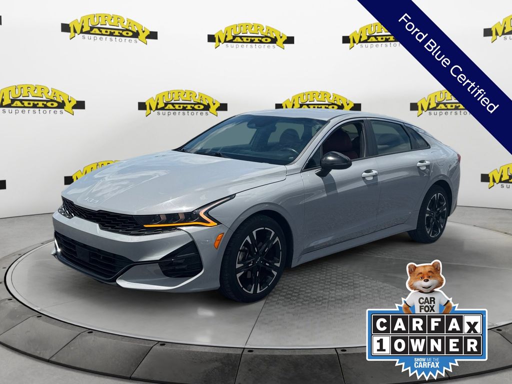 Wolf Gray 2023 Kia K5 Sedan Front-Wheel Drive 8-Speed Automatic