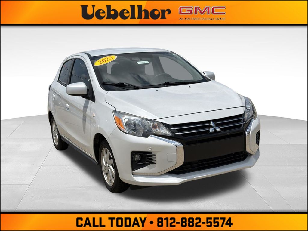 White 2022 Mitsubishi Mirage Hatchback  