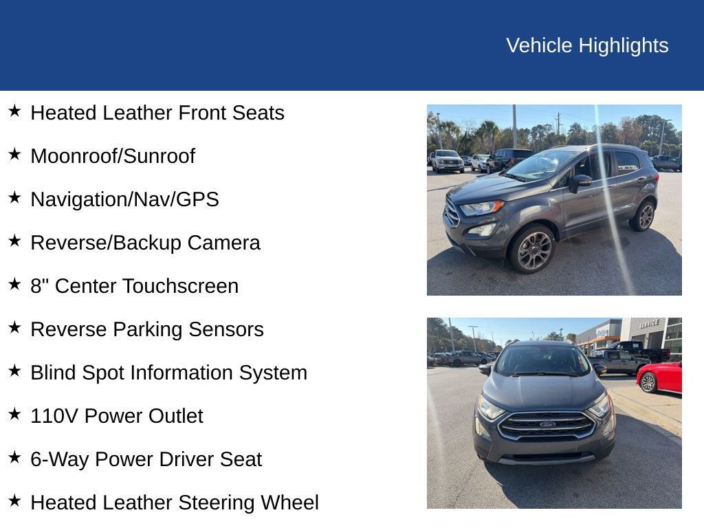 2020 Ford EcoSport Titanium