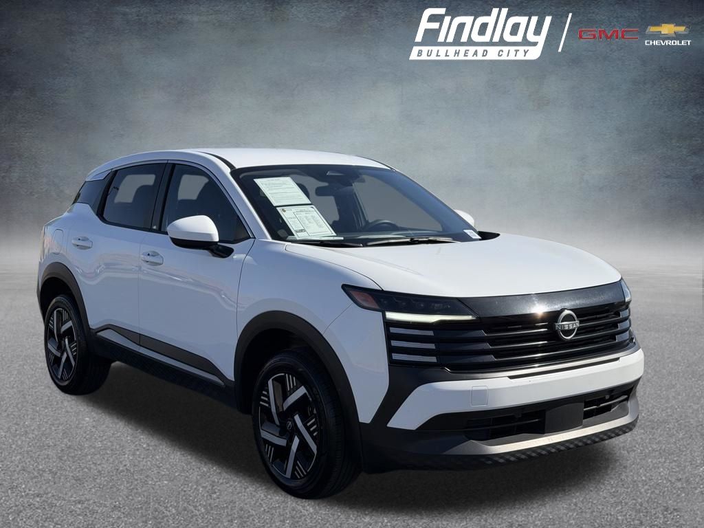 White (Fresh Powder) 2025 Nissan Kicks SUV / Crossover Front-Wheel Drive Continuously Variable Transmission