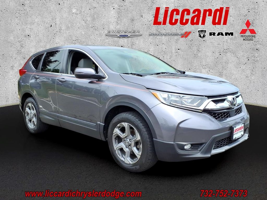 Gray 2018 Honda CR-V SUV / Crossover All-Wheel Drive Continuously Variable Transmission