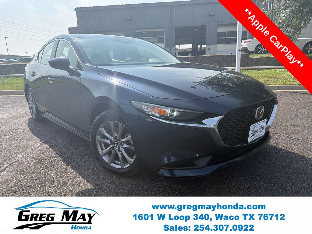 Jet Black Mica 2021 Mazda MAZDA3 2.0 Sedan FWD Sedan Front-Wheel Drive 6-Speed Automatic