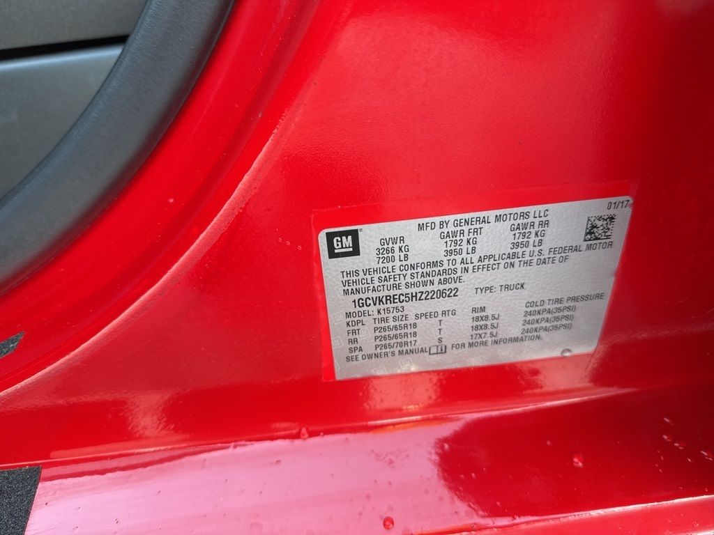 2017 Chevrolet Silverado 1500