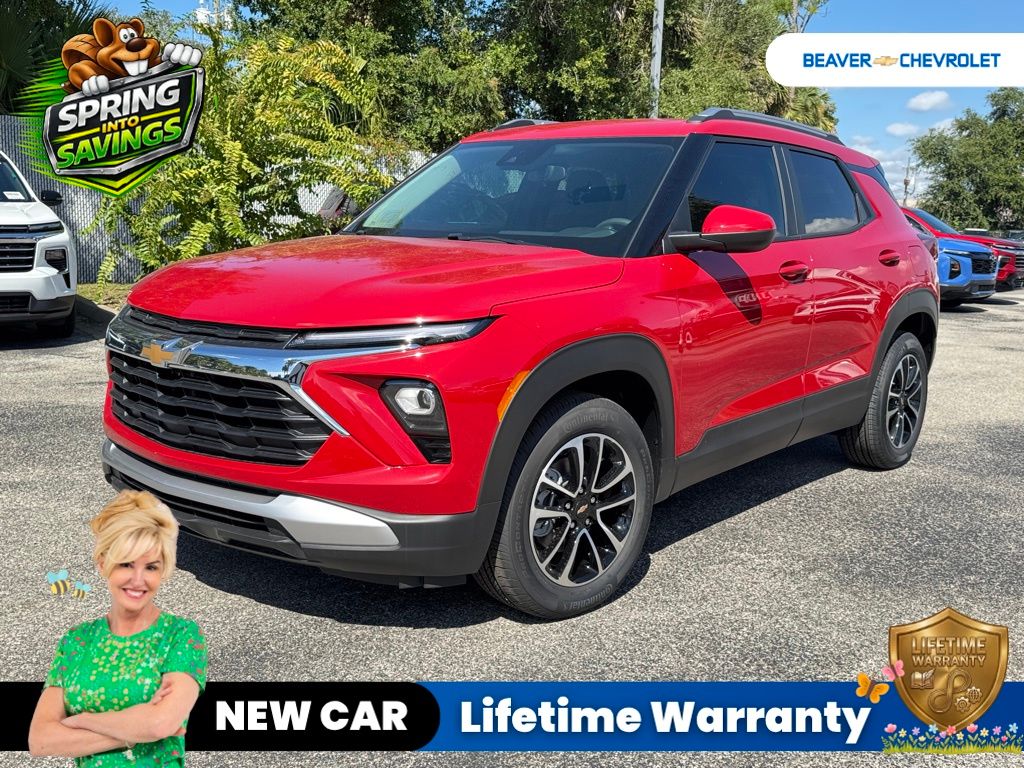 Red 2026 Chevrolet Trailblazer LT FWD SUV / Crossover Front-Wheel Drive Continuously Variable Transmission