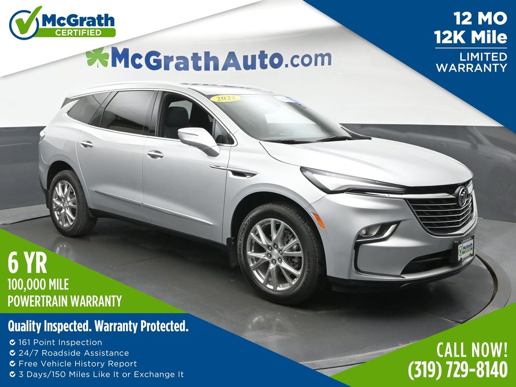 Quicksilver Metallic 2022 Buick Enclave Premium AWD SUV / Crossover Four-Wheel Drive 9-Speed Automatic