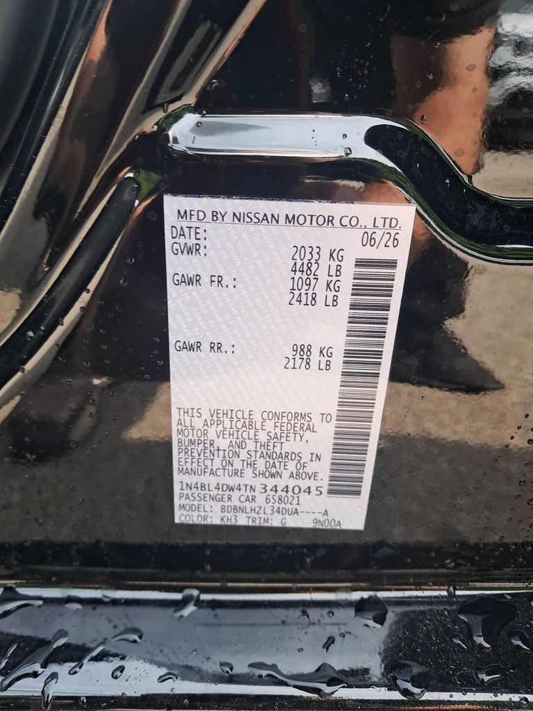 2026 Nissan Altima 2.5 SV Black at John Sisson Motors