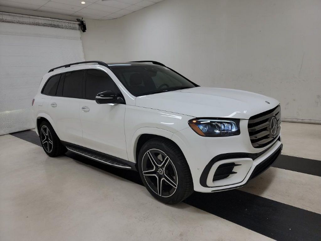 Used 2024 White Mercedes-Benz GLS 450 image 3