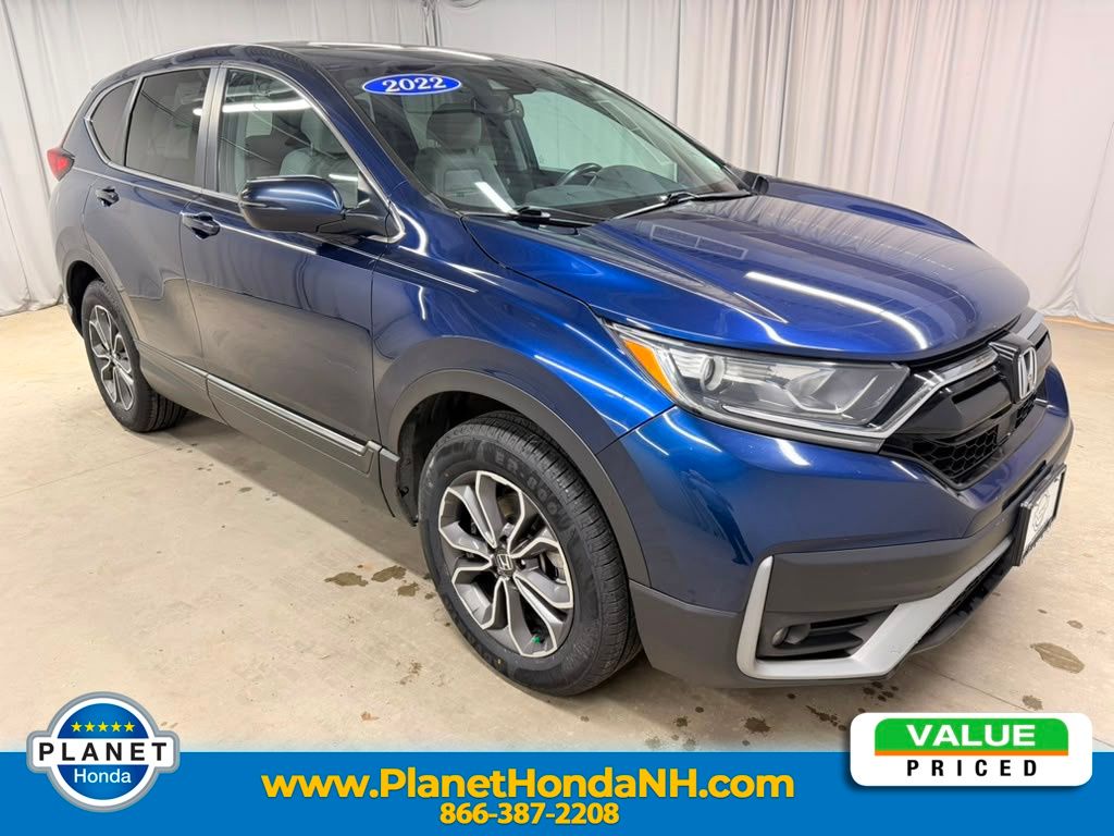 Black (Obsidian Blue) 2022 Honda CR-V SUV / Crossover All-Wheel Drive Continuously Variable Transmission
