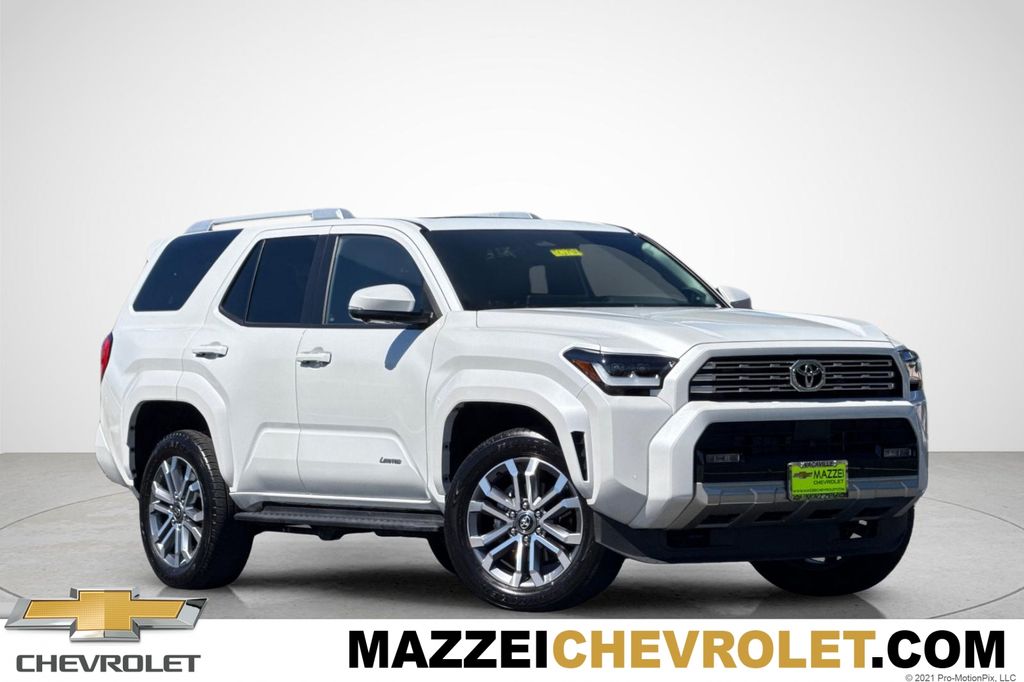 White (Wind Chill Pearl) 2025 Toyota 4Runner Limited 4WD SUV / Crossover All-Wheel Drive 8-Speed Automatic