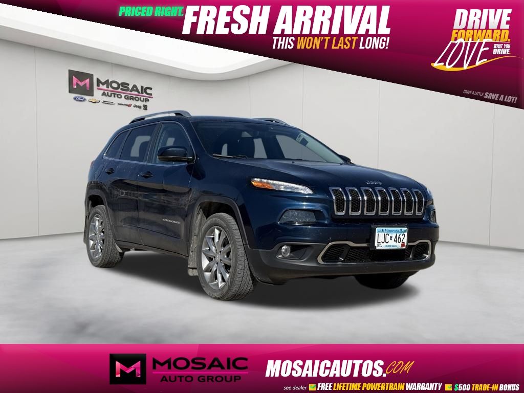 Used 2018 Jeep Cherokee Limited SUVs