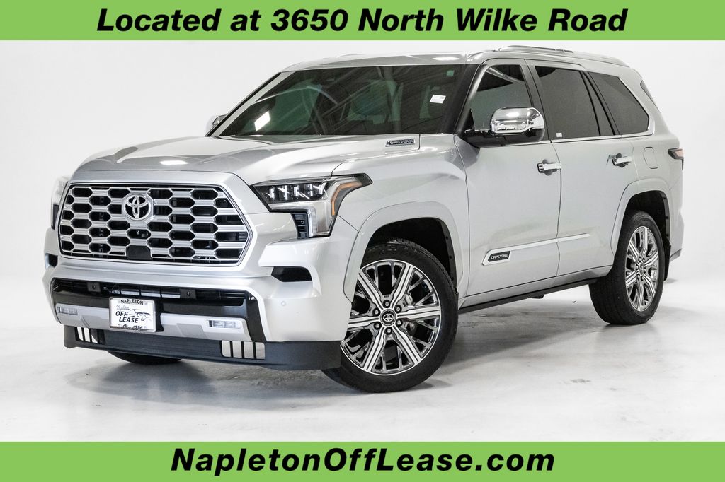 Celestial Silver Metallic 2025 Toyota Sequoia Capstone 4WD SUV / Crossover Four-Wheel Drive Automatic