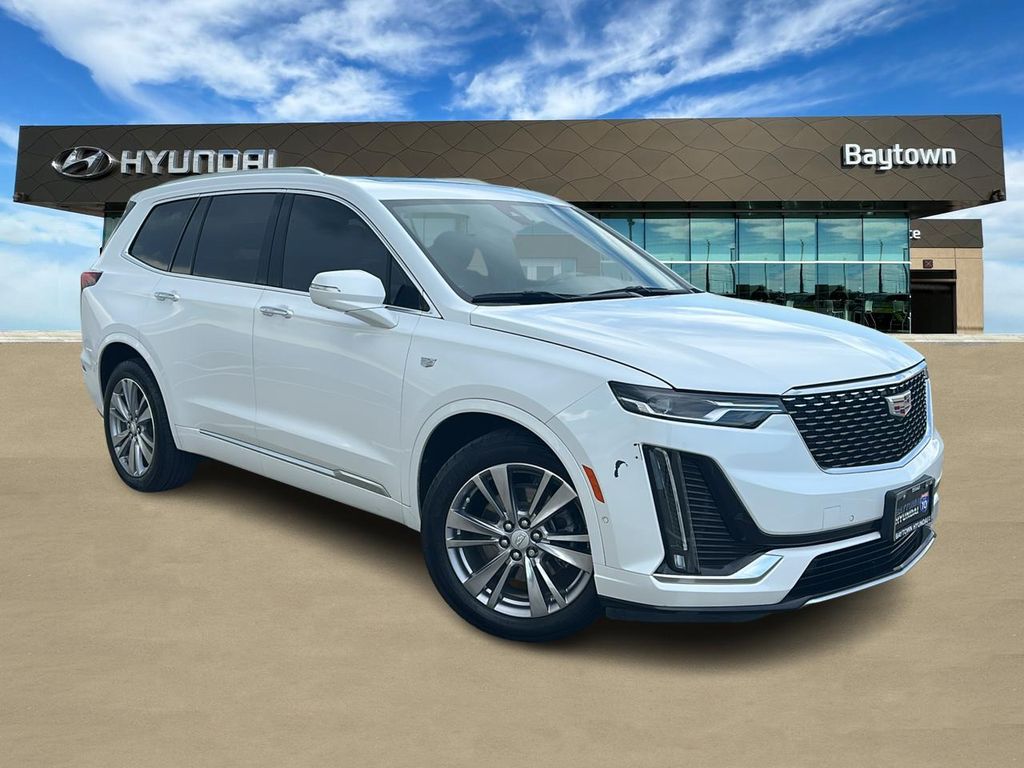 2024 Cadillac XT6 Premium Luxury White at Tom Peacock Cadillac