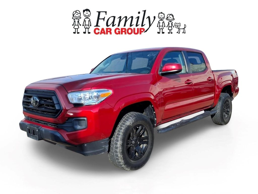 Barcelona Red Metallic 2021 Toyota Tacoma Pickup Truck 4X2 6-Speed Automatic