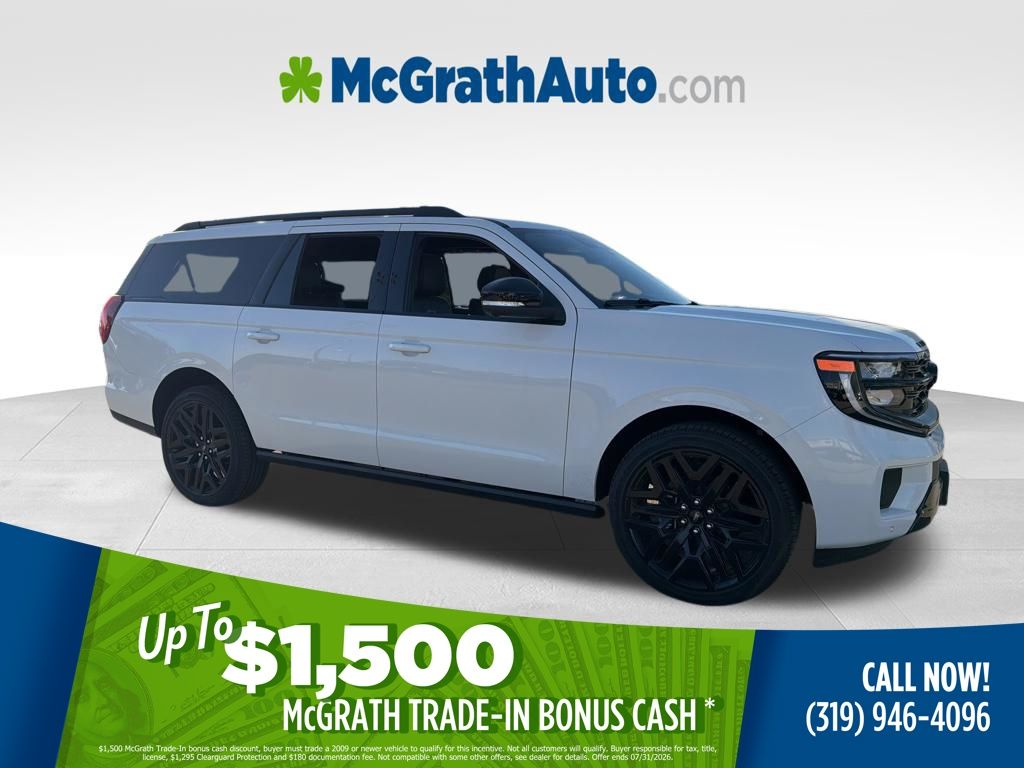 Star White Metallic Tri-Coat 2026 Ford Expedition SUV / Crossover Four-Wheel Drive Automatic