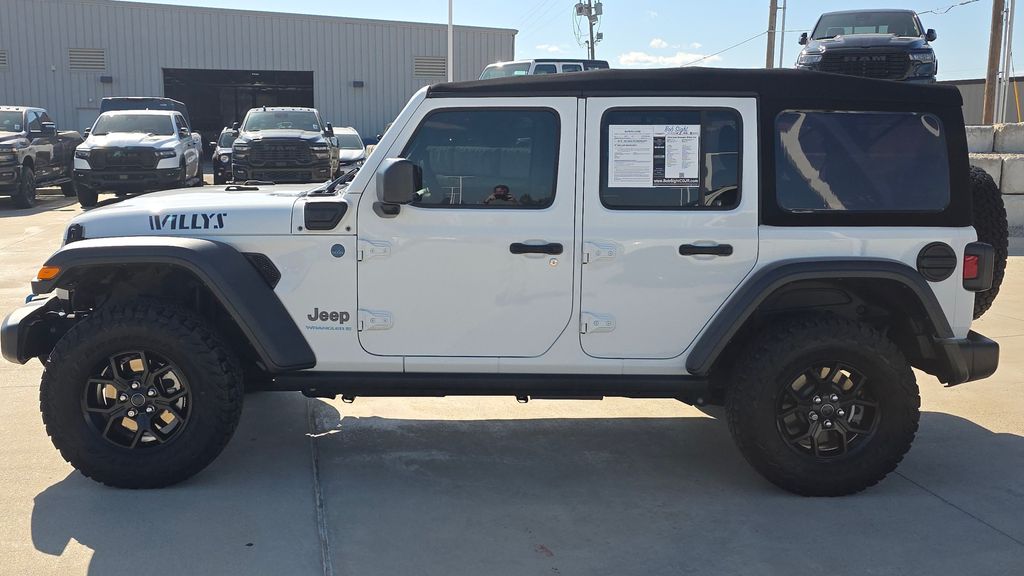 Used 2024 Jeep Wrangler 4xe Willys 4XE with VIN 1C4RJXN60RW122409 for sale in Kansas City