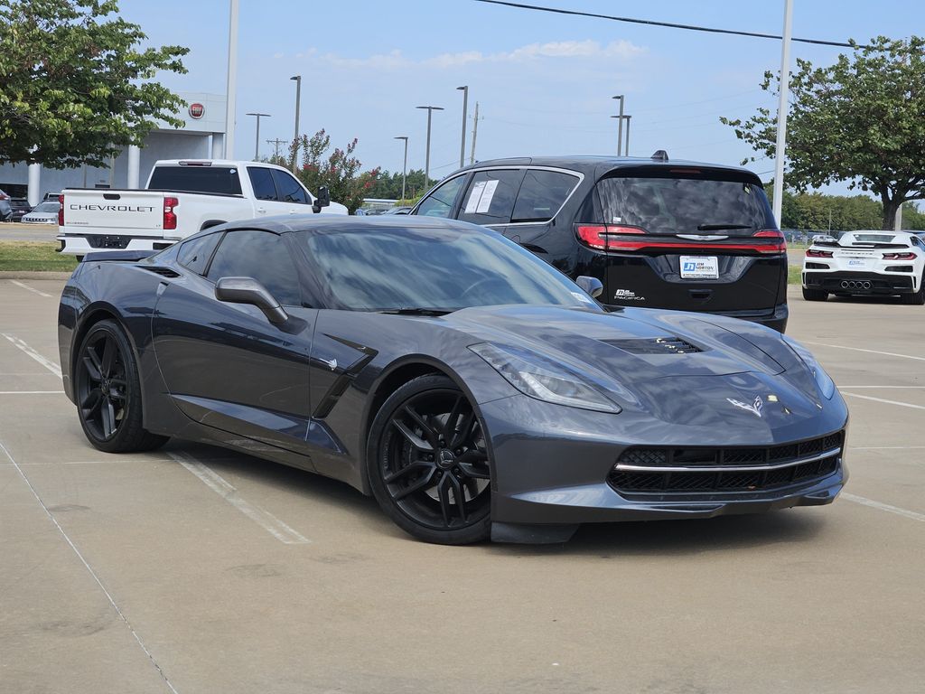 Cyber Gray Metallic 2014 Chevrolet Corvette Coupe Rear-Wheel Drive 6-Speed Automatic