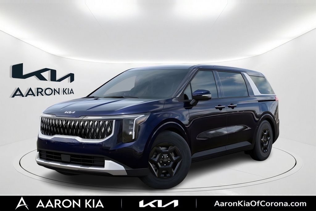 Deep Chroma Blue 2026 Kia Carnival Minivan Front-Wheel Drive 8-Speed Automatic