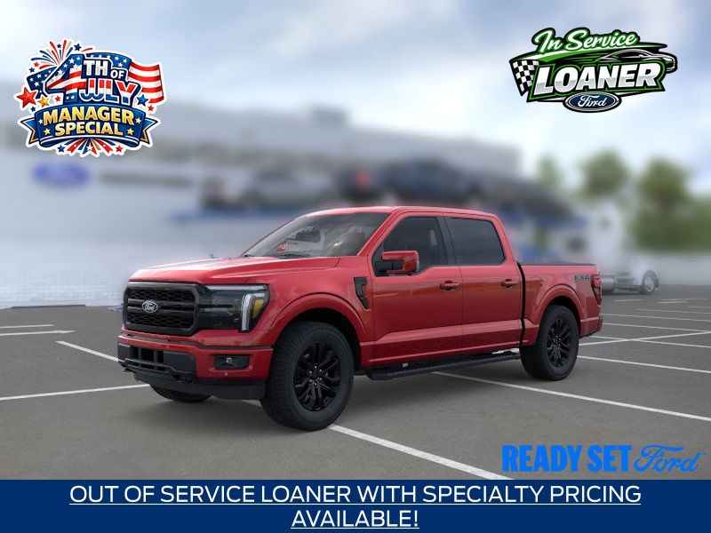 Ruby Red Metallic Tinted Clearcoat 2026 Ford F-150 Pickup Truck Four-Wheel Drive Automatic