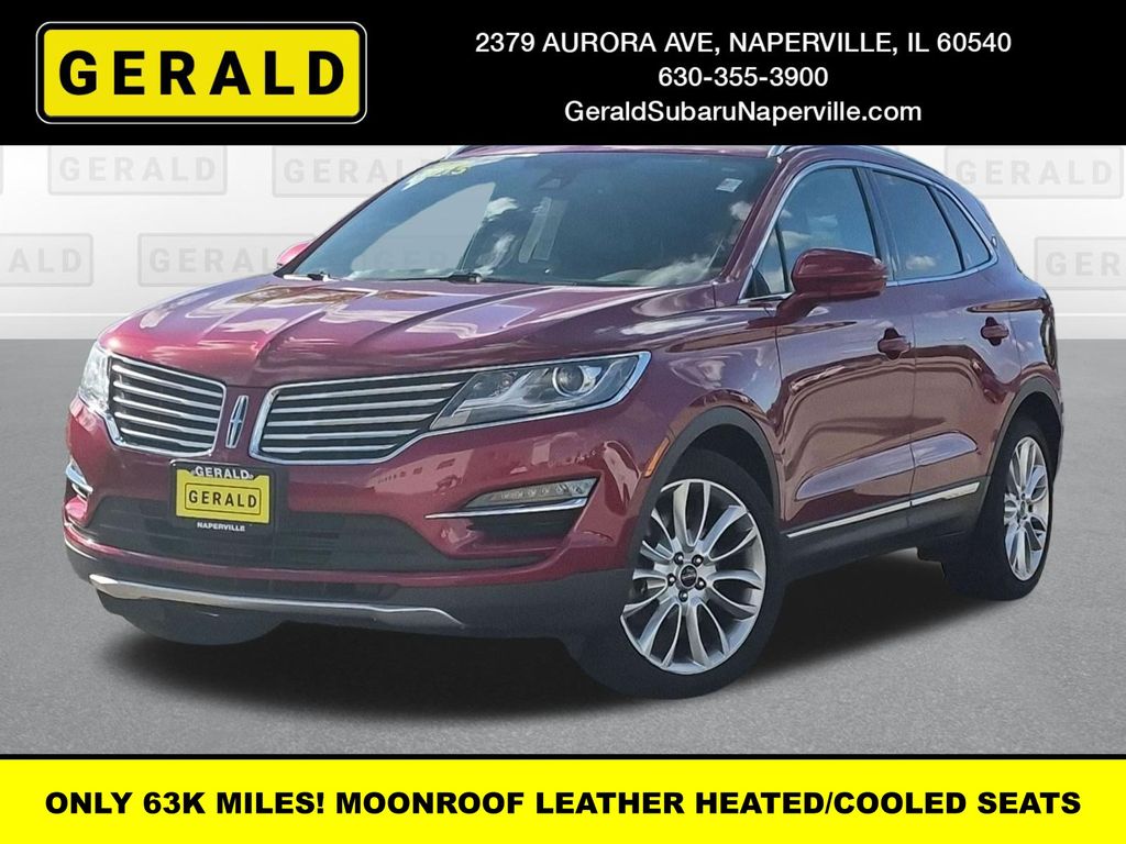 Ruby Red Metallic 2015 Lincoln MKC FWD SUV / Crossover Front-Wheel Drive 6-Speed Automatic