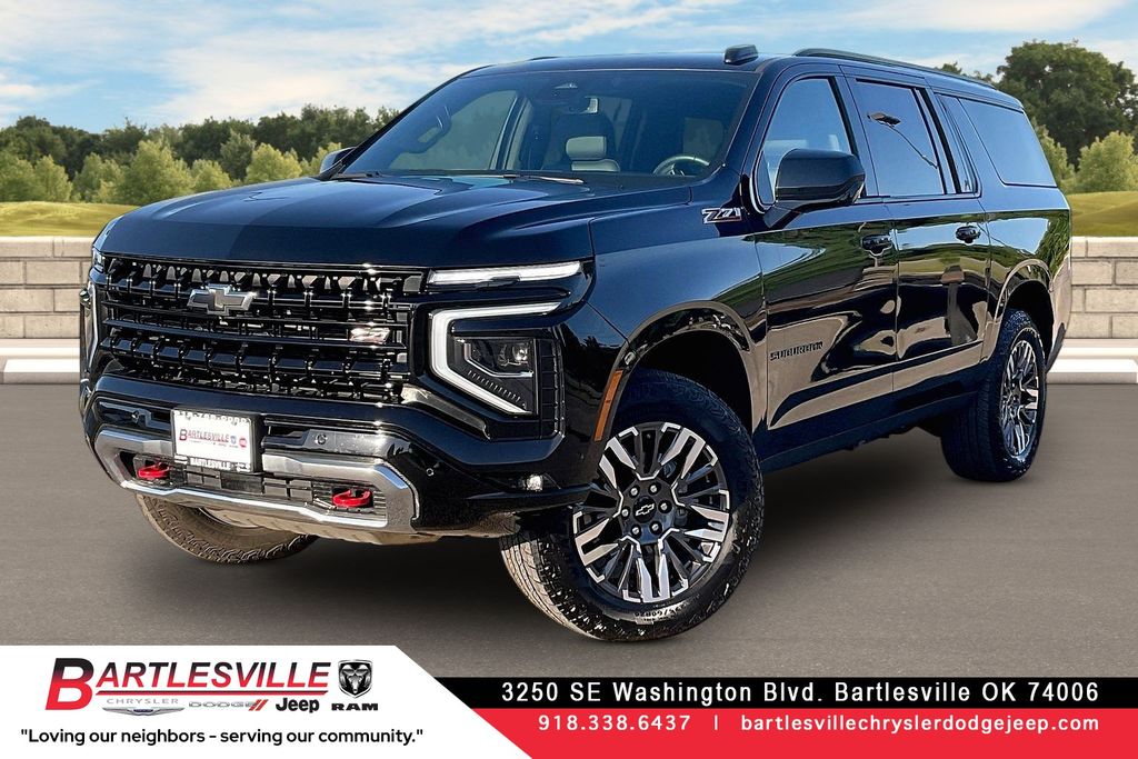 Black 2025 Chevrolet Suburban SUV / Crossover Four-Wheel Drive