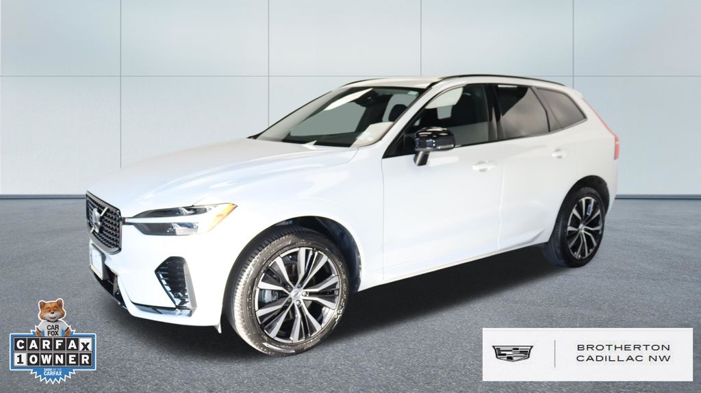 Crystal White Metallic 2023 Volvo XC60 SUV / Crossover All-Wheel Drive Automatic
