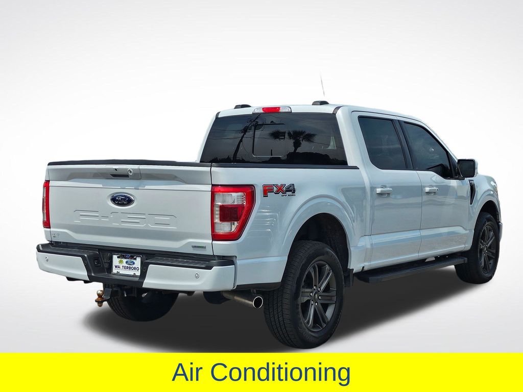 2022 Ford F-150 Lariat White at Walterboro Ford