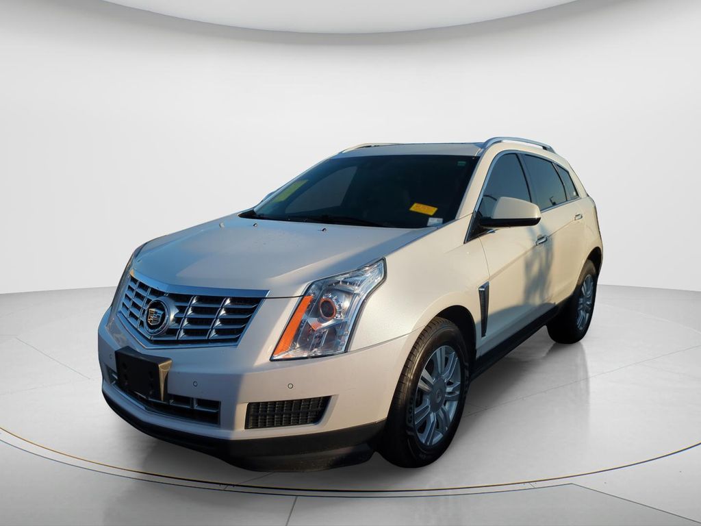 Gray (Platinum Ice Tricoat) 2015 Cadillac SRX SUV / Crossover All-Wheel Drive 6-Speed Automatic