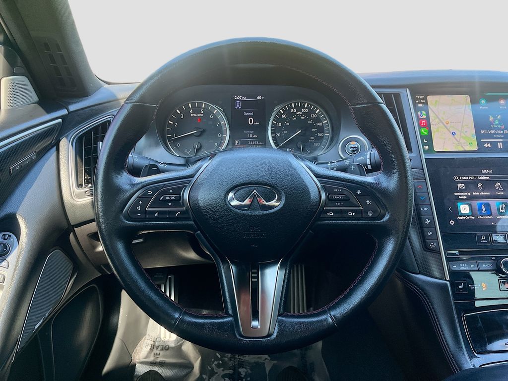 2022 INFINITI Q50 Red Sport 400 Gray at AutoSavvy Houston Southwest