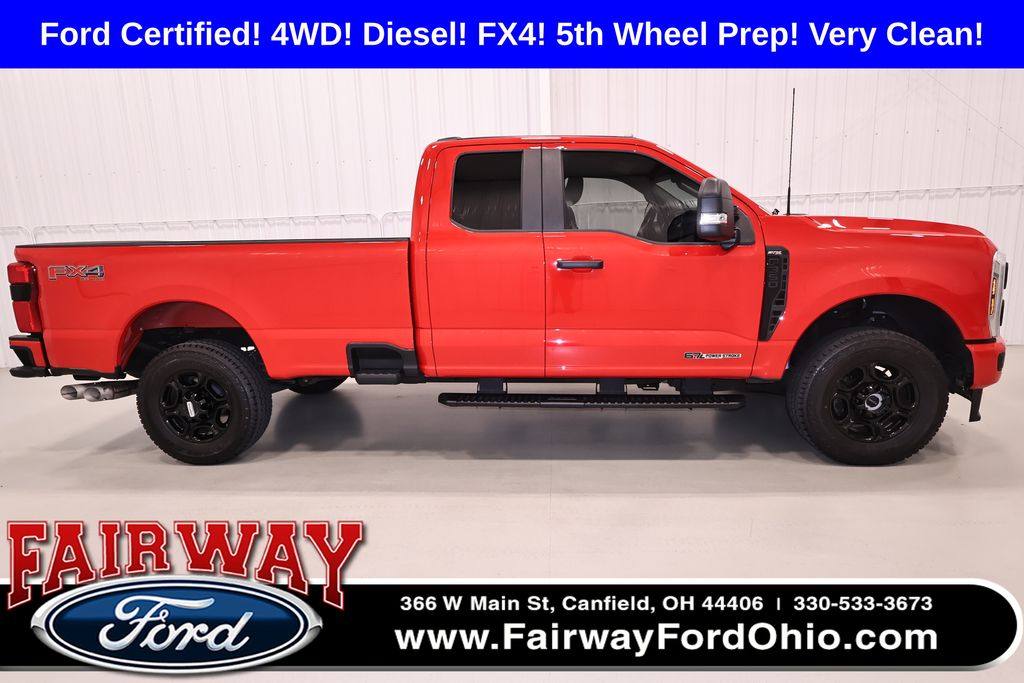 Race Red 2026 Ford F-350 Super Duty Pickup Truck Four-Wheel Drive Automatic