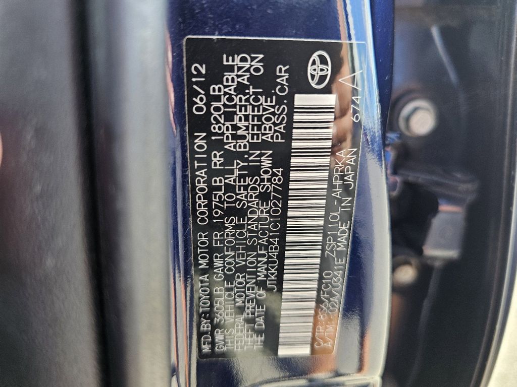 2012 Scion xD Base 29