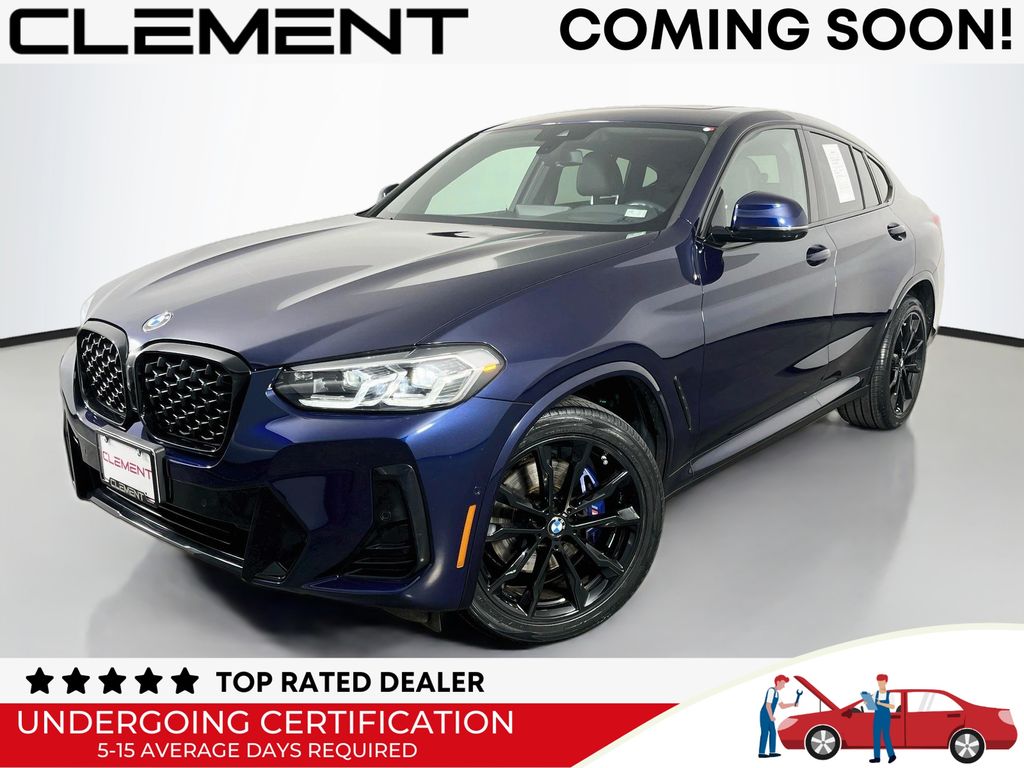Tanzanite Blue II Metallic 2023 BMW X4 SUV / Crossover All-Wheel Drive 8-Speed Automatic