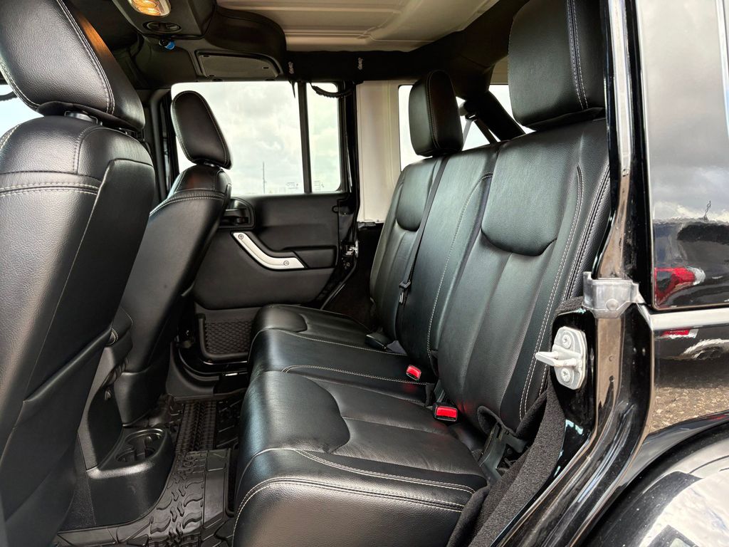 2016 Jeep Wrangler Unlimited Rubicon Black at North Houston Mitsubishi