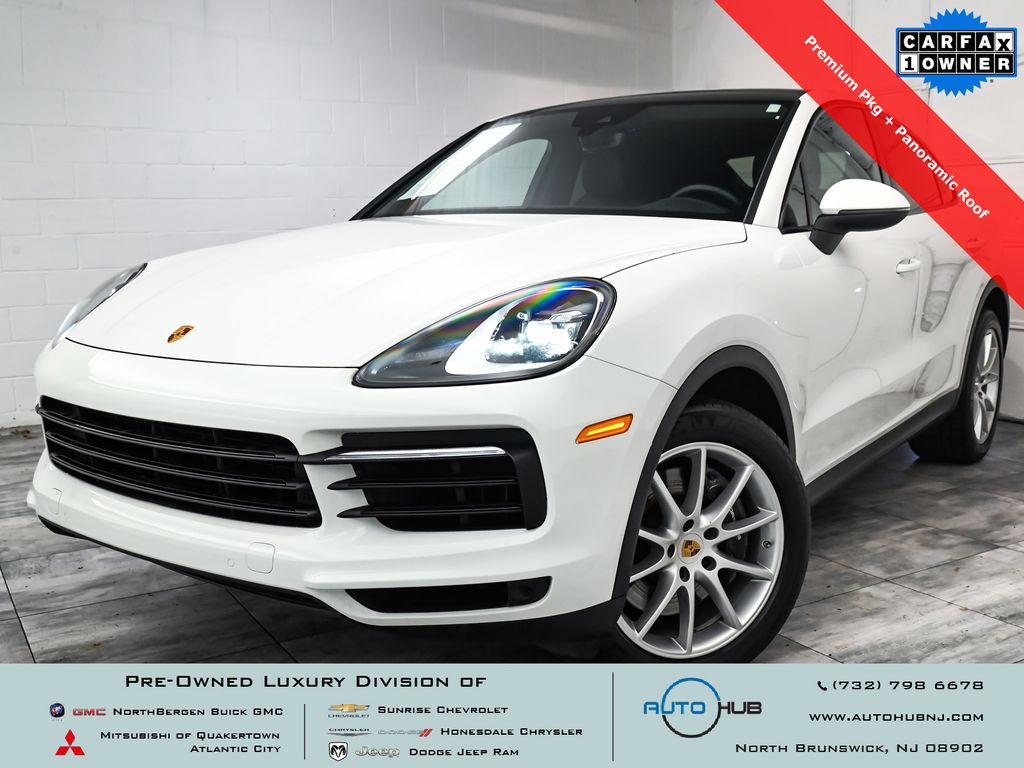 White 2022 Porsche Cayenne Coupe AWD Coupe All-Wheel Drive 8-Speed Automatic