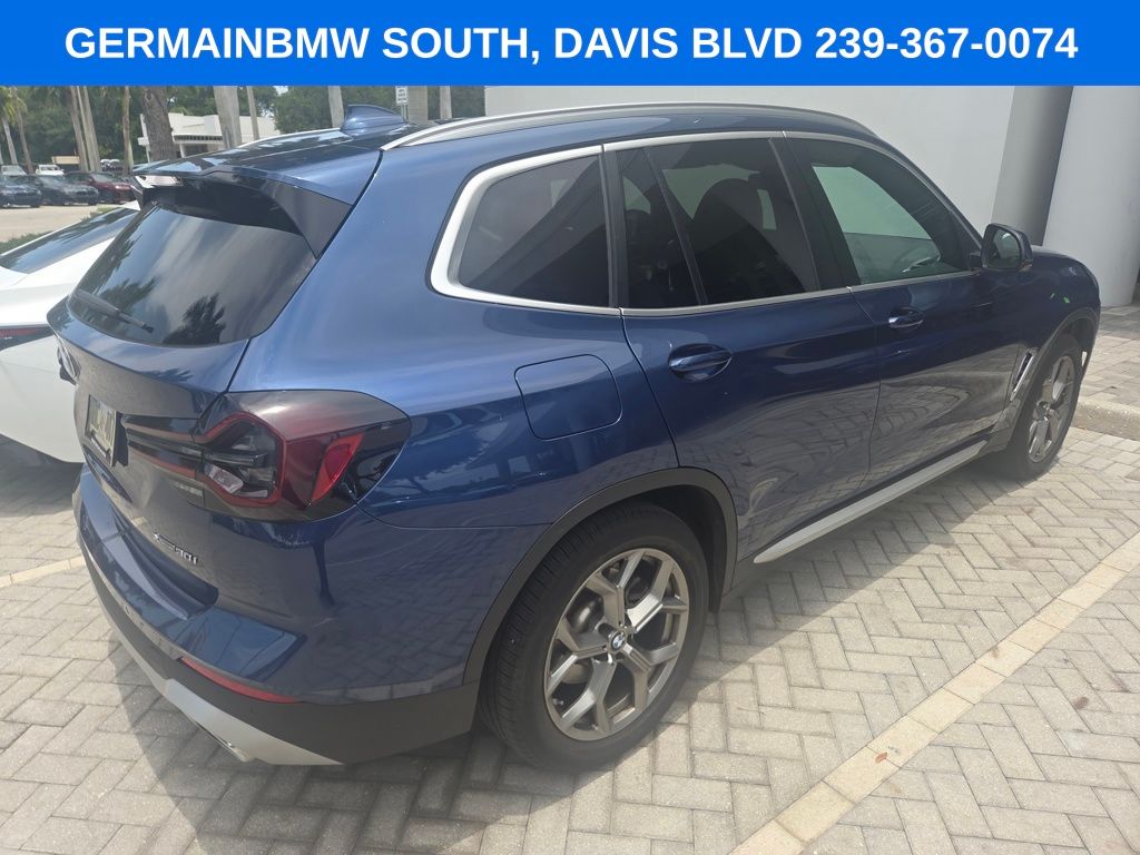 Certified Used 2024 Blue BMW xDrive30i image 13