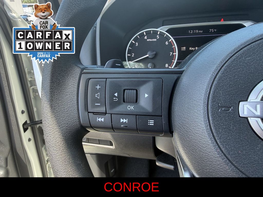 2023 Nissan Rogue S White at South Houston Nissan