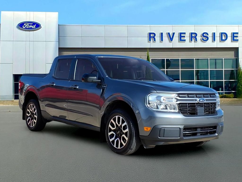 Gray Metallic 2024 Ford Maverick Pickup Truck Front-Wheel Drive Continuously Variable Transmission