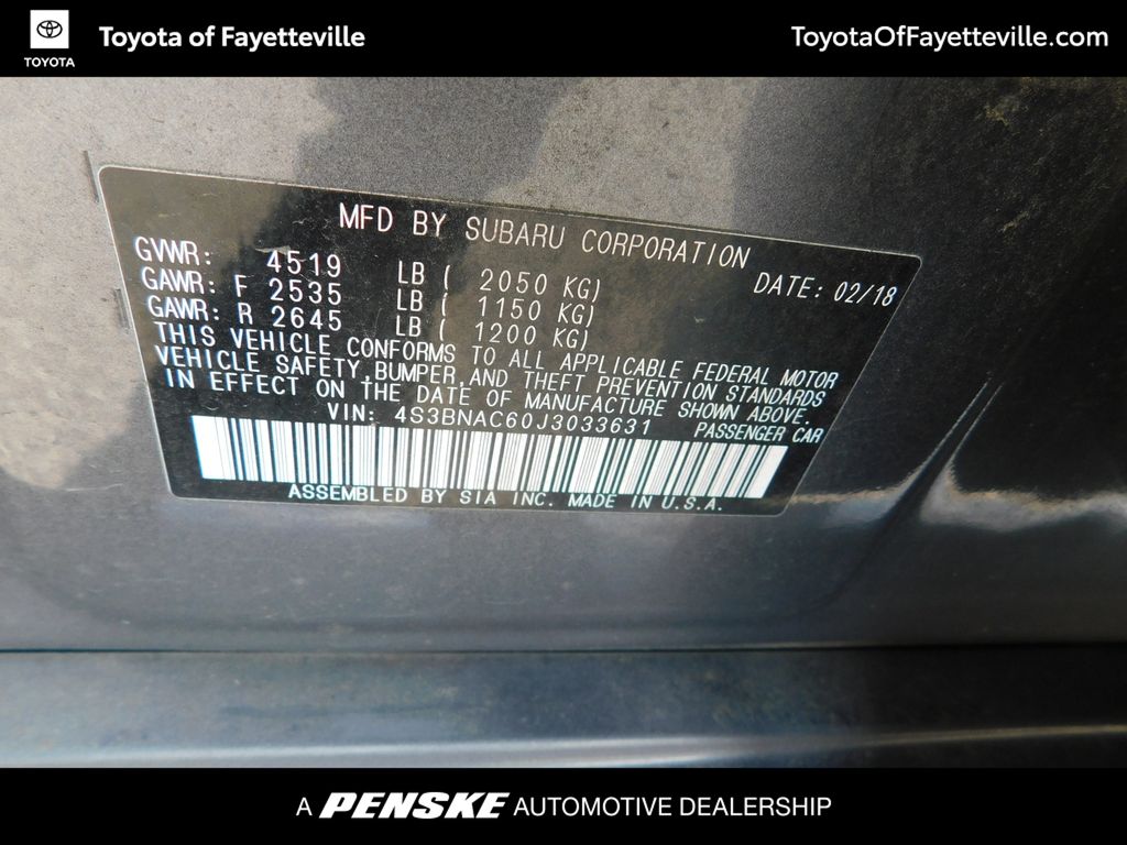 Thumbnail: 2018 Subaru Legacy - 8