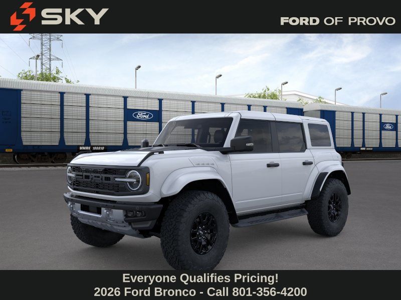 Oxford White 2026 Ford Bronco Raptor 4WD SUV / Crossover Four-Wheel Drive Automatic
