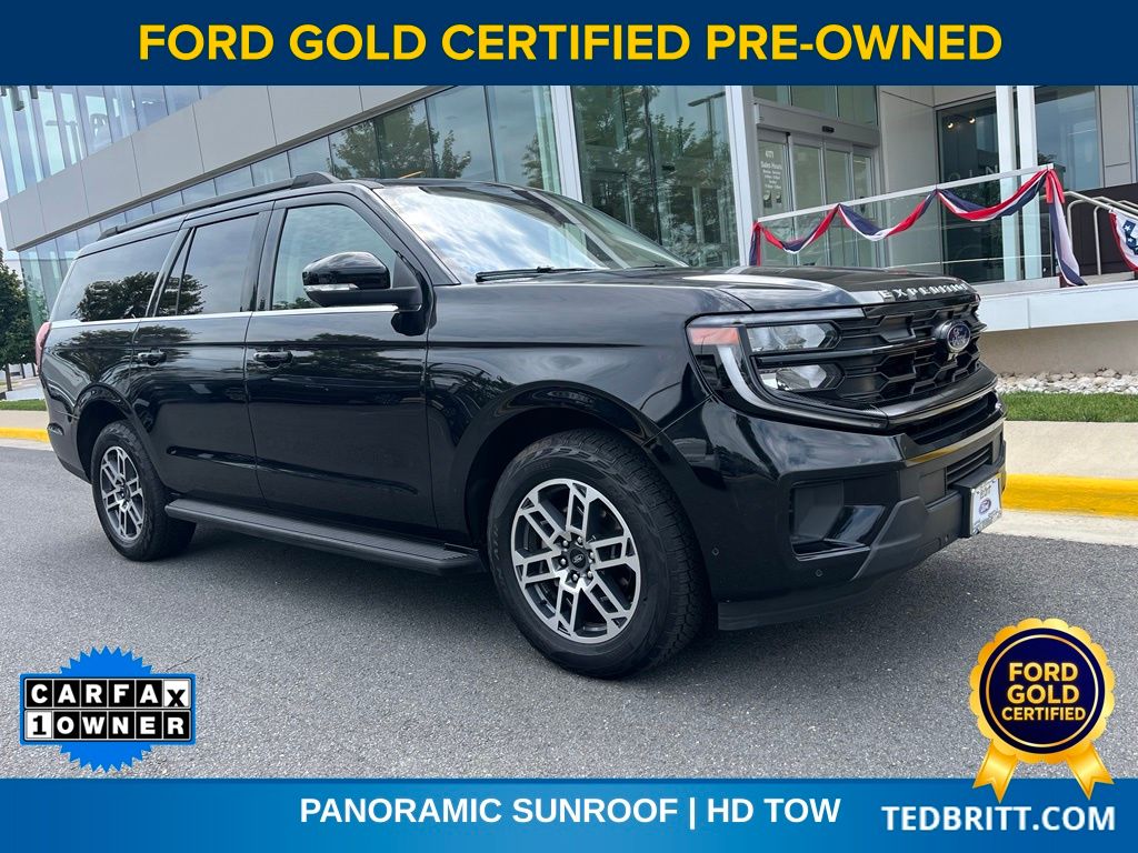 Black Metallic 2025 Ford Expedition SUV / Crossover Four-Wheel Drive Automatic