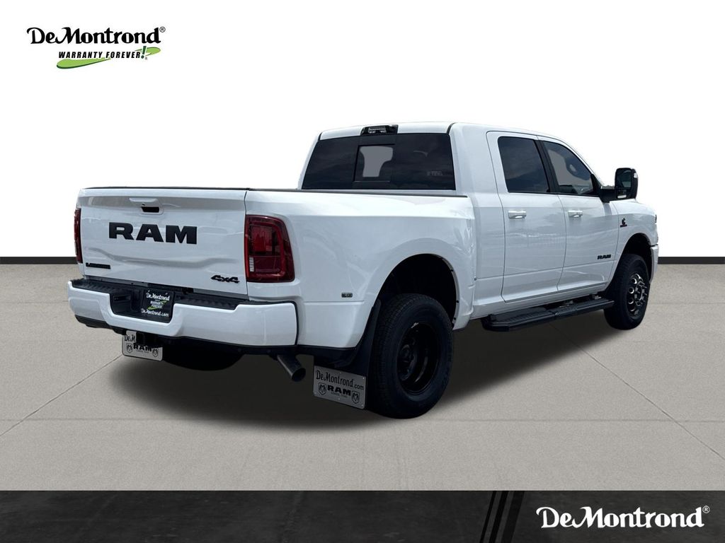 2026 Ram 3500 Laramie White at Texan Dodge Chrysler Jeep Ram